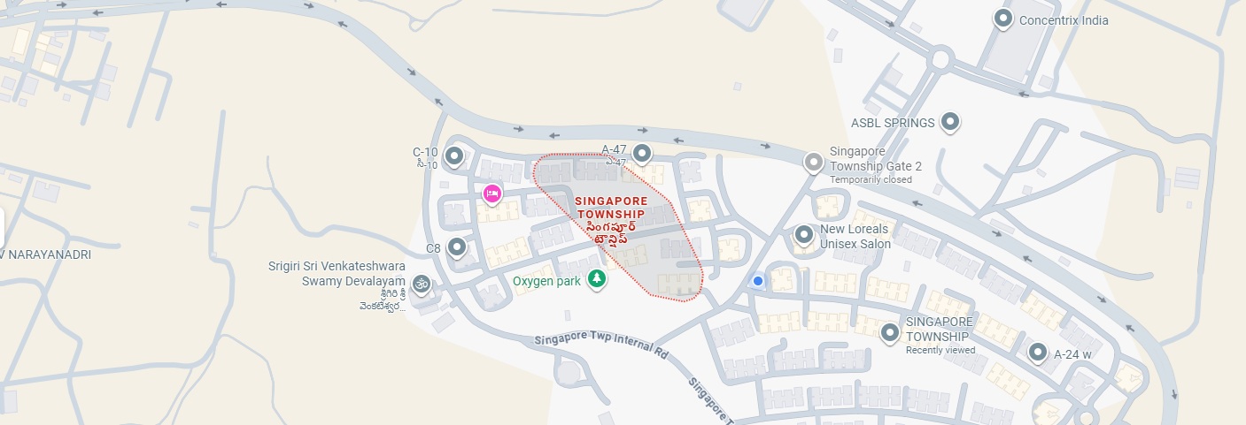Singapore-Township Singapore Township Location