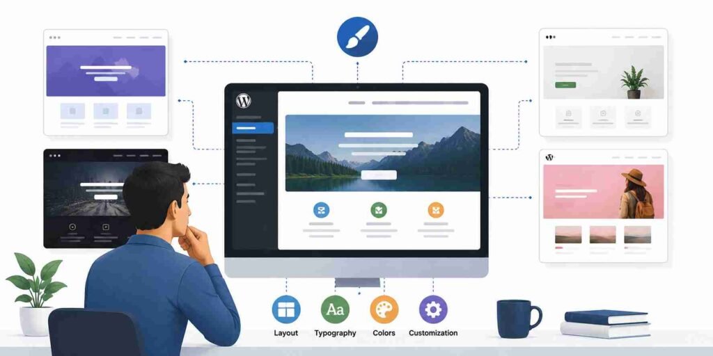 What is WordPress theme