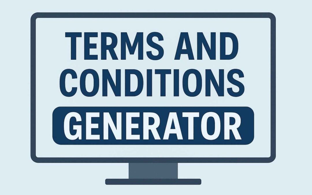 Ultimate Terms and Conditions Generator for Bloggers, Stores & Startups