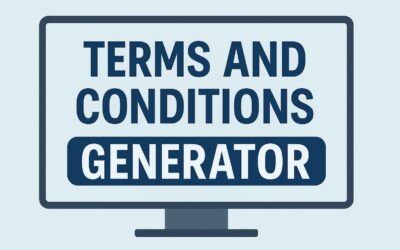 Ultimate Terms and Conditions Generator for Bloggers, Stores & Startups