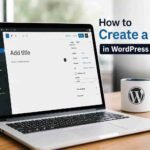 How to create a page in WordPress